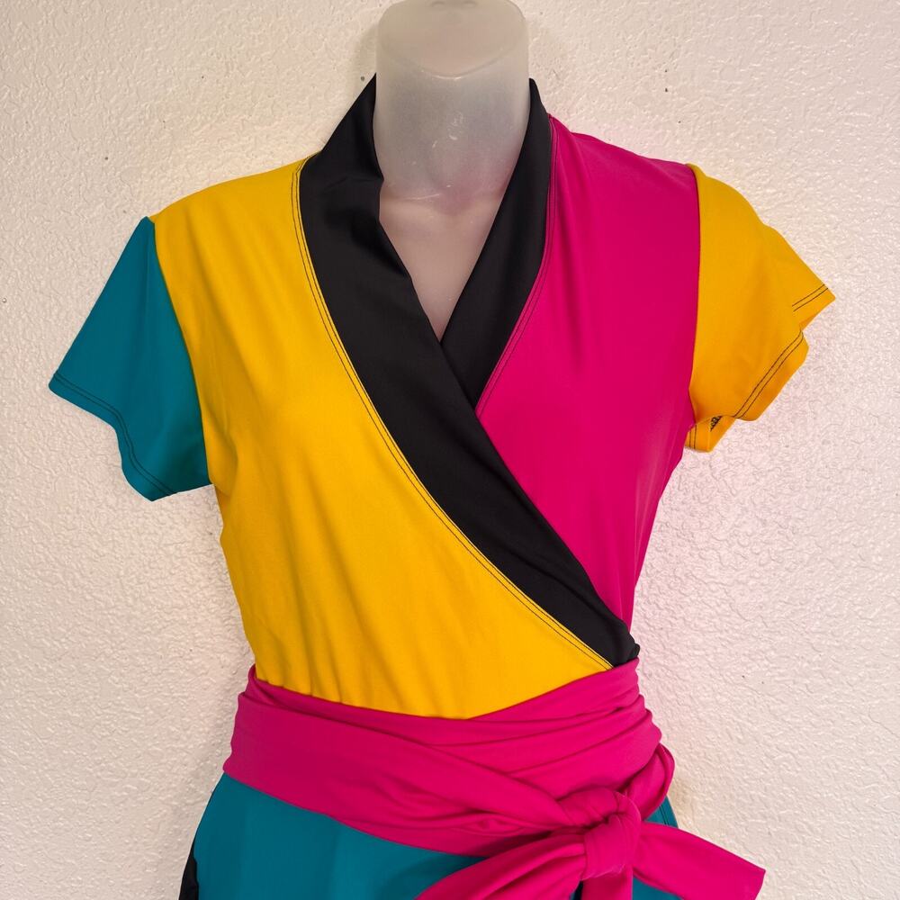 Elhoffer Dress Womens Medium Broken Doll Sally Wrap Cosplay Costume Comic Con - Picture 4 of 13